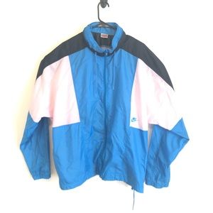 Vintage Nike Windbreaker 90s Color Blocked Retro